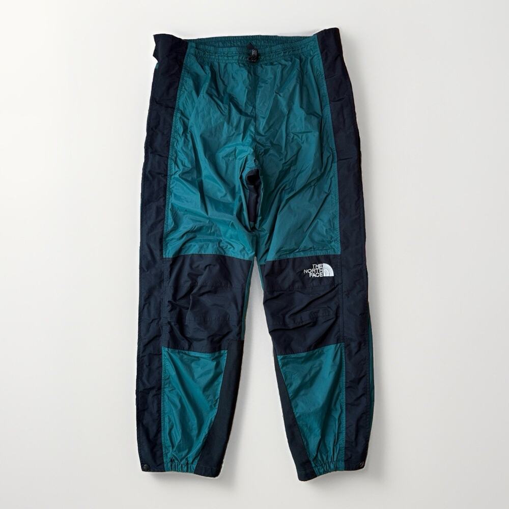 Vintage North Face Mountain Light Pants L Green Ski Snowboard Gore Tex Outdoors